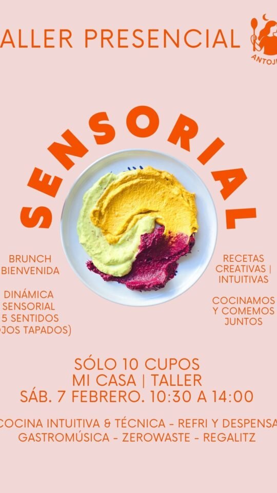 Taller de Cocina: Sensorial