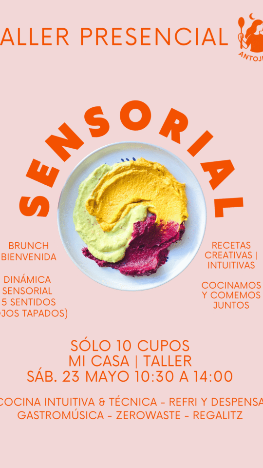 Taller de Cocina: Sensorial