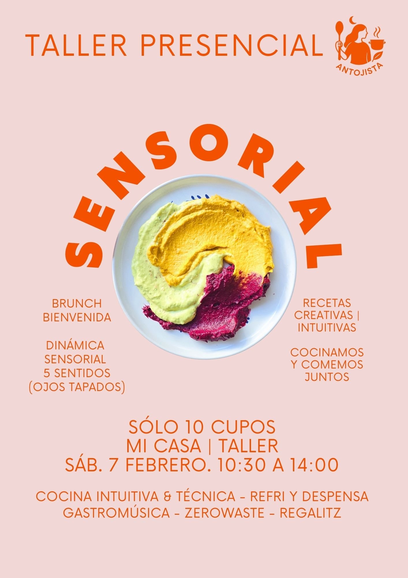 flyer helado moderno minimalista anaranjado rosado (1)