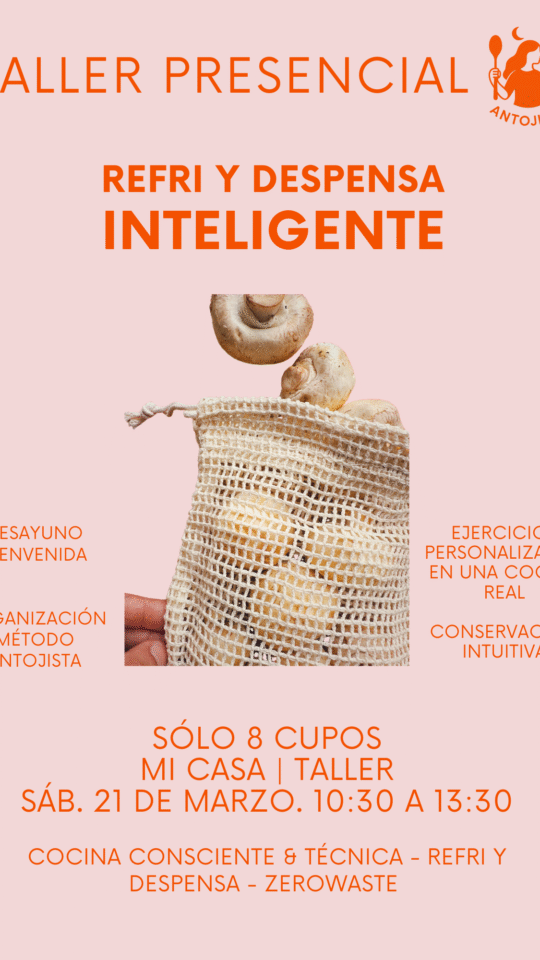 Taller de Cocina: Refri y despensa Inteligente